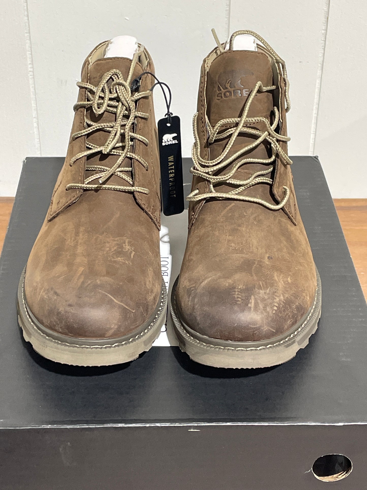Sorel Men’s Madson II Chukka WP Brown Size 8