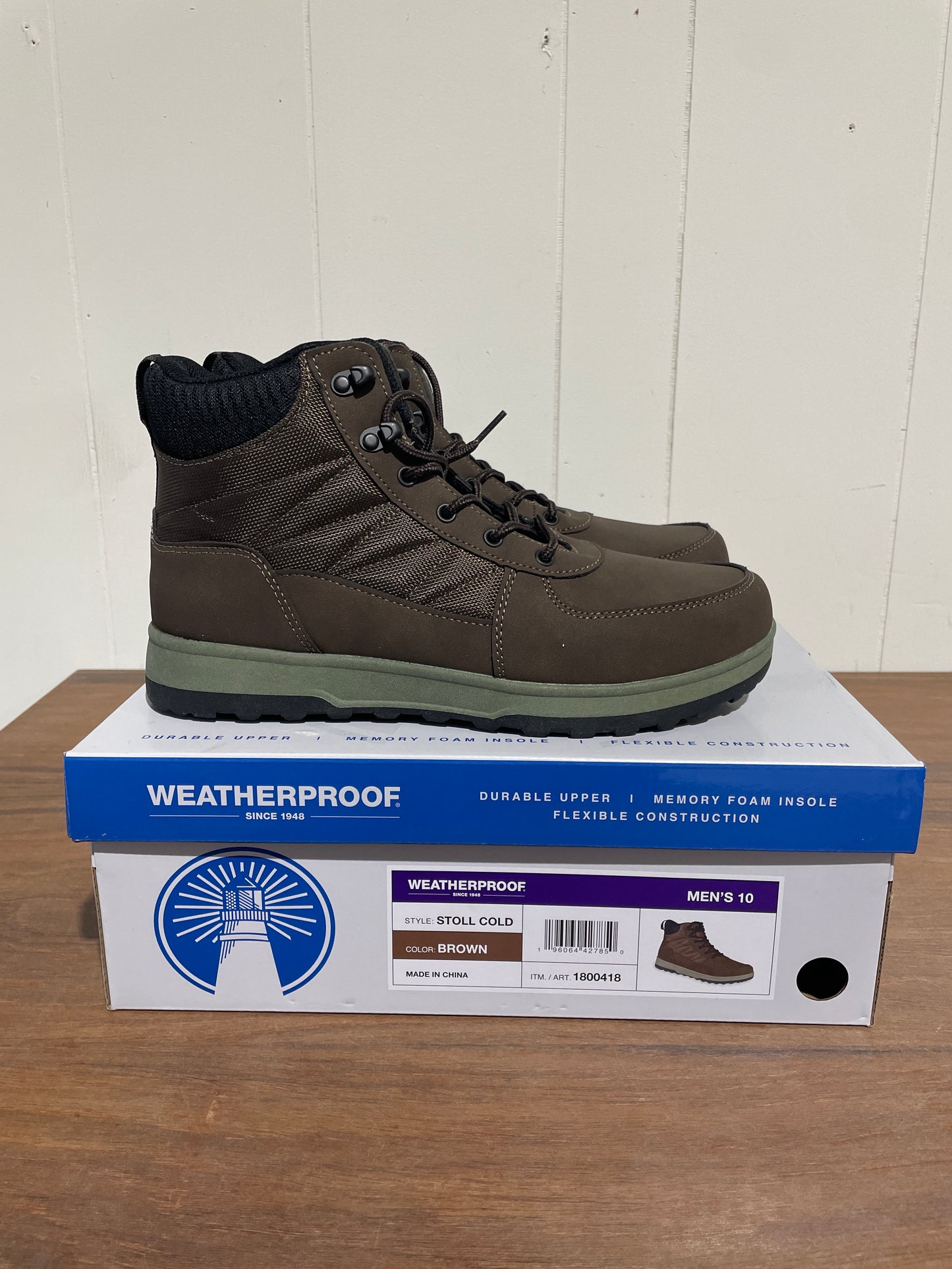 Men’s Weatherproof All-Weather lace-Up Boot