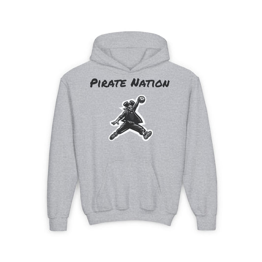 Youth Pirate Dunk Heavy Blend Hooded Sweatshirt