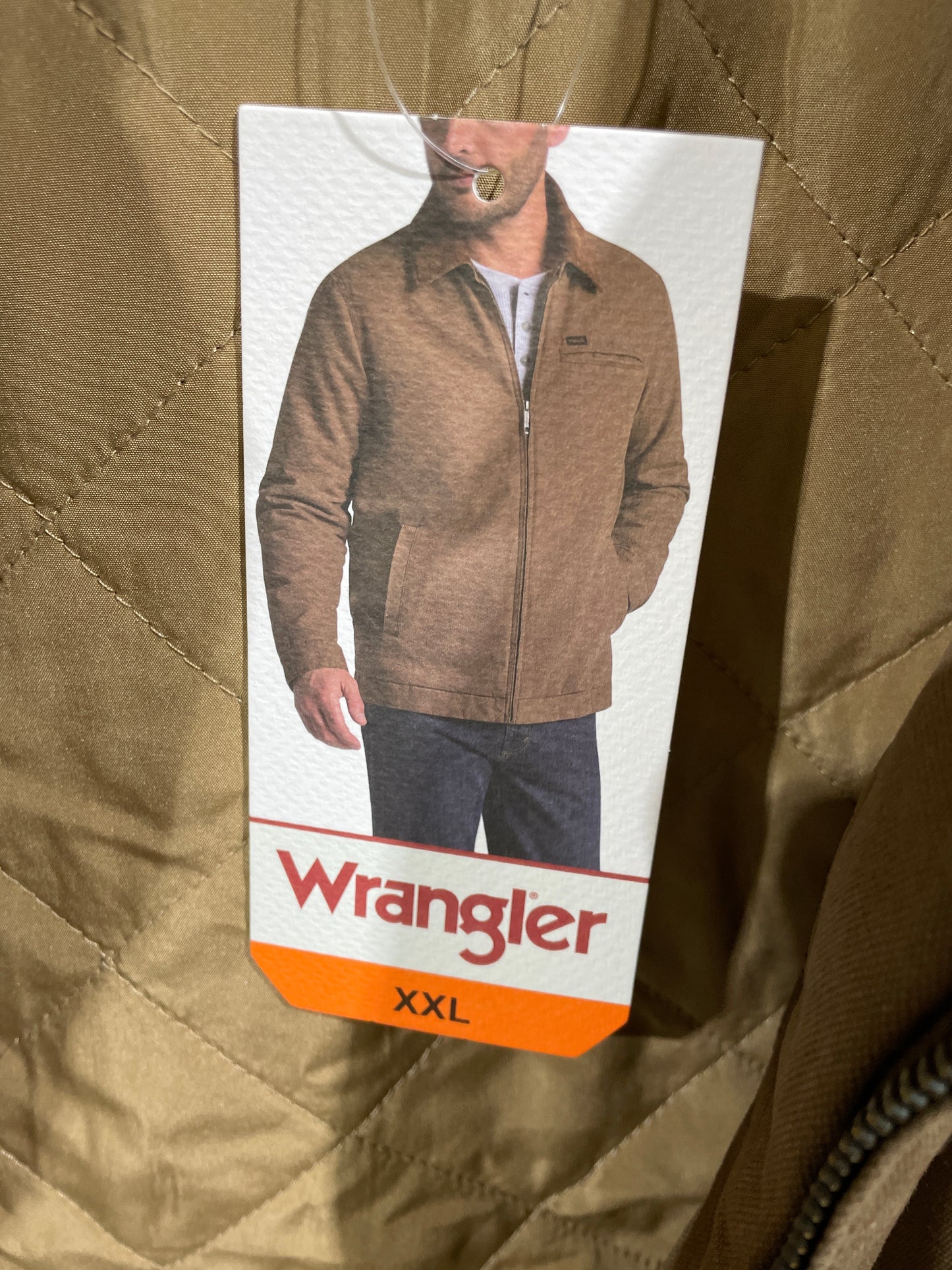 Wrangler Canvas Work Jacket Men’s Brown