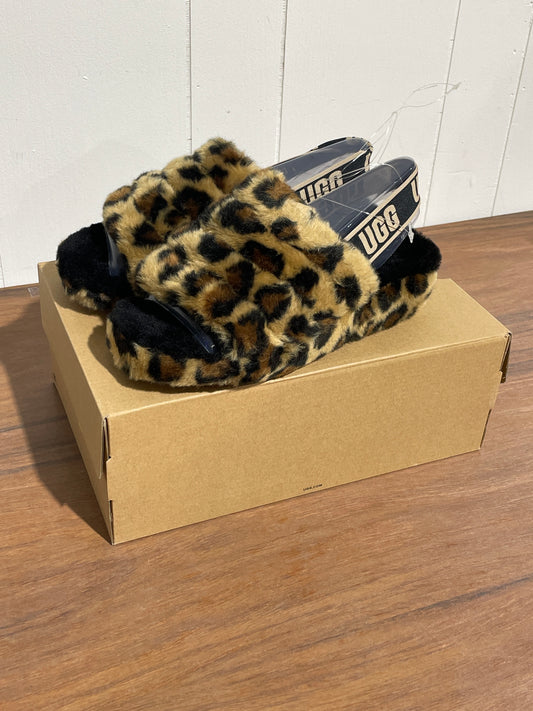 Ugg Women’s Fluff Yeah Slide Spotty Slippers
