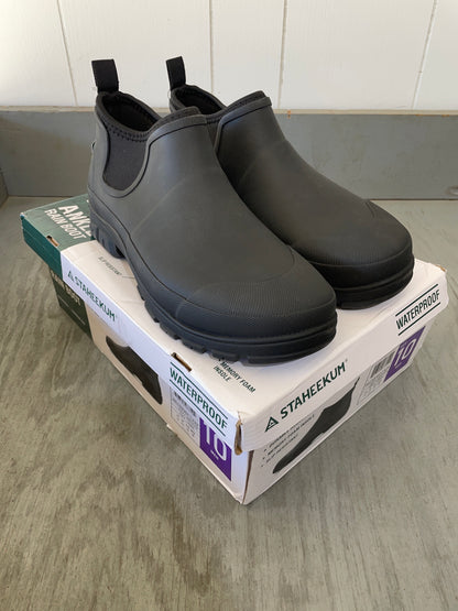 Staheekum Ankle Rain Boot Waterproof Men’s Slip Resistant Rubber