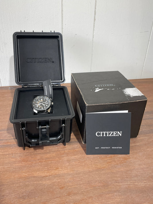 Citizen Eco Drive Promaster Air Stainless Steel Quartz Men's Watch BJ7137-07E