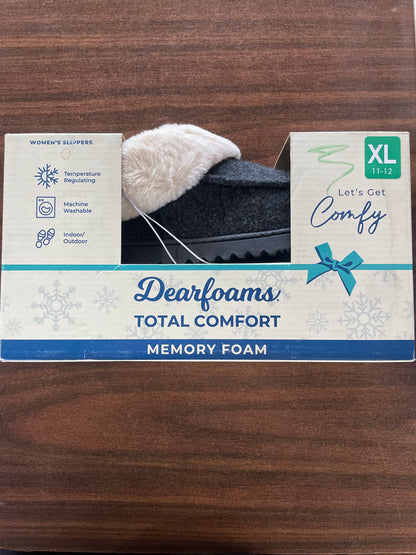 Memory Foam House-shoes - Dearfoams Total Comfort