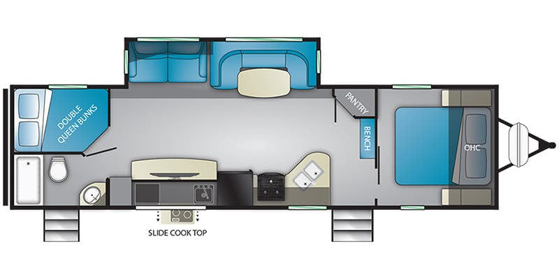 2019 Heartland Mallard M312 RV Camper